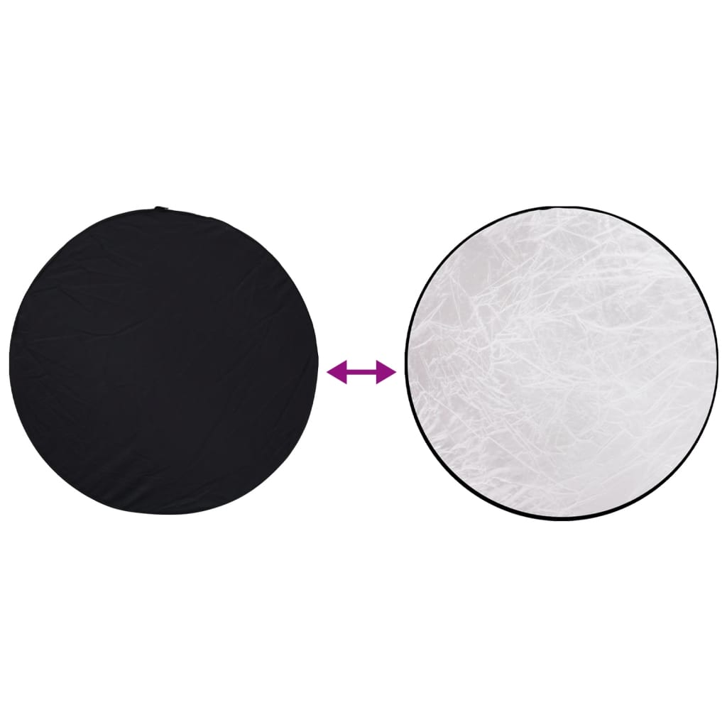 Fotostudioset met verlichtingsset achtergrond en reflector – afbeelding 10