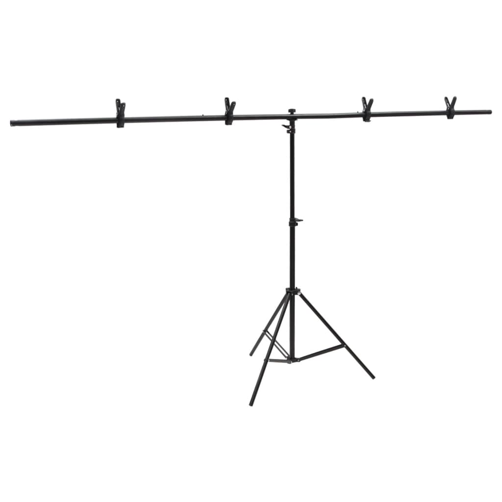 Fotostudioset met verlichtingsset achtergrond en reflector – afbeelding 7