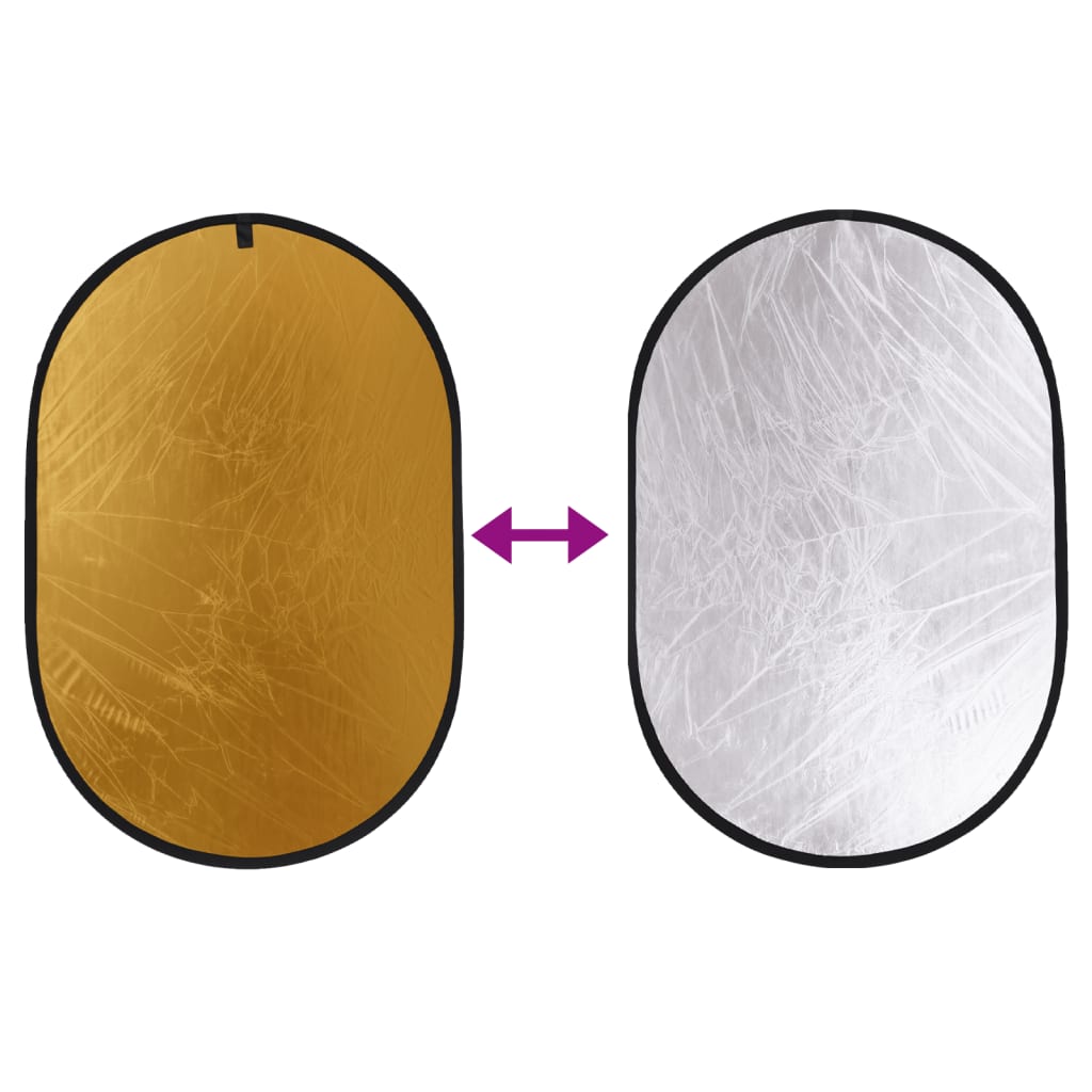 Fotostudioset met verlichtingsset achtergrond en reflector – afbeelding 9