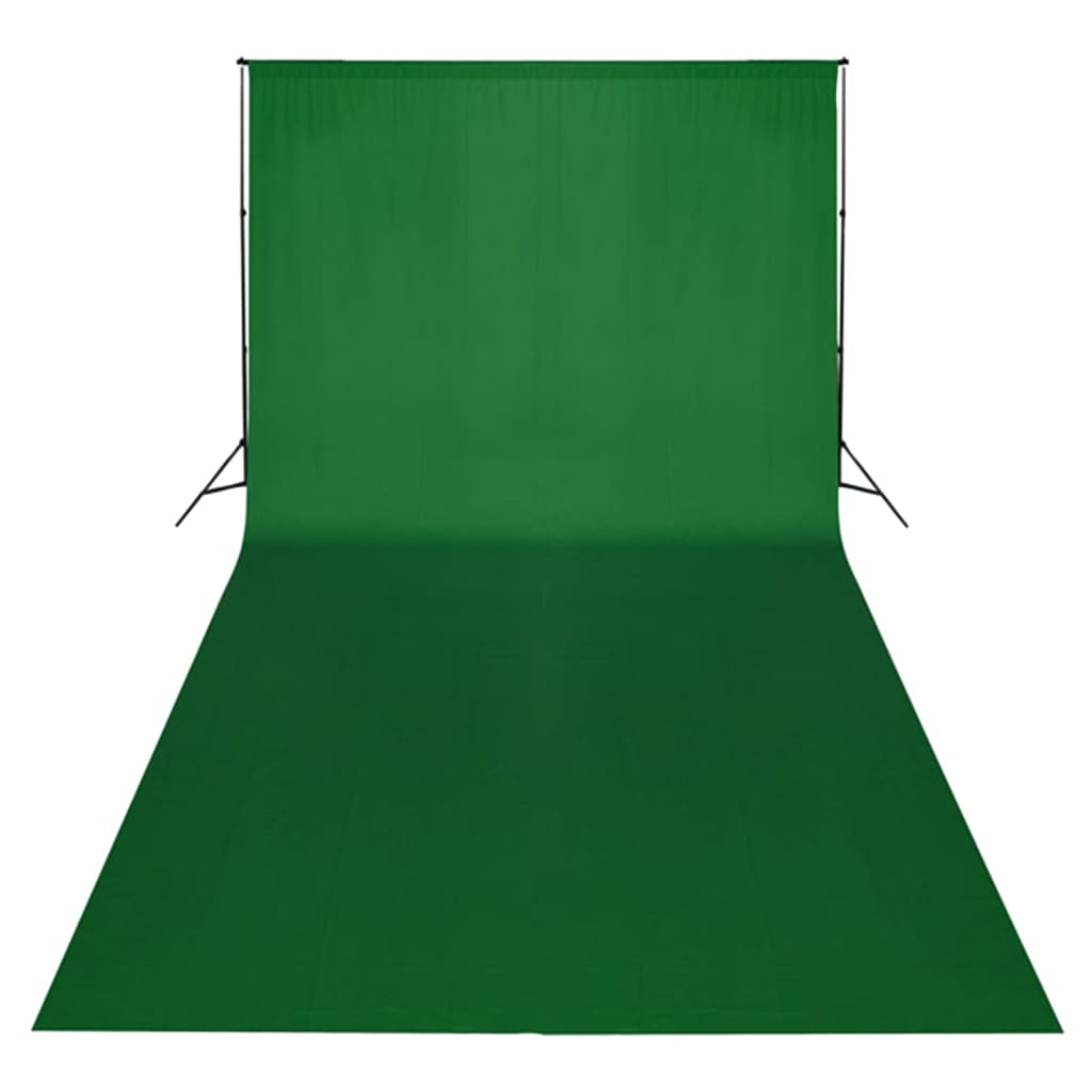 Fotostudioset met verlichtingsset achtergrond en reflector – afbeelding 4