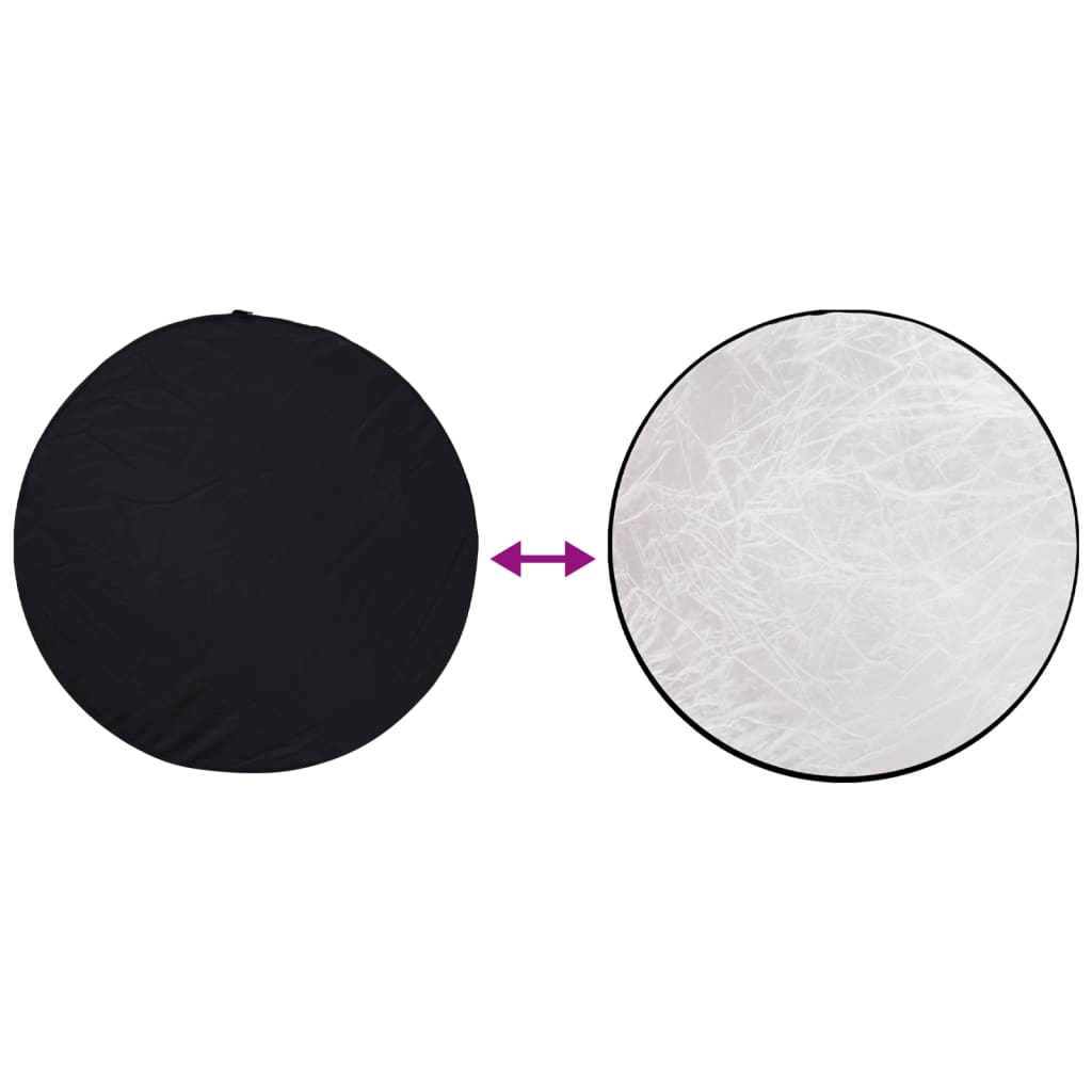 Fotostudioset met verlichtingsset achtergrond en reflector – afbeelding 8