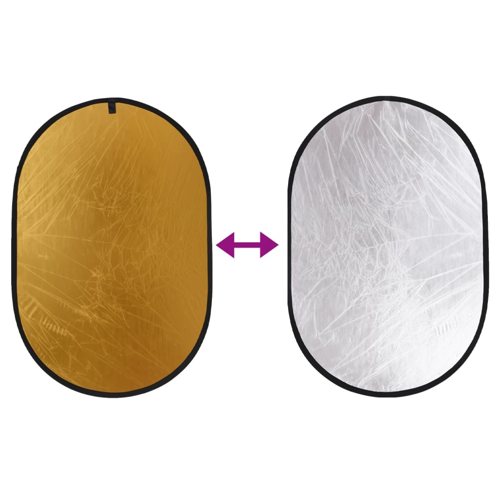 Fotostudioset met verlichtingsset achtergrond en reflector – afbeelding 9