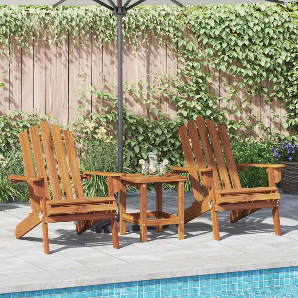 Tuinstoelen Adirondack 2 st massief acaciahout