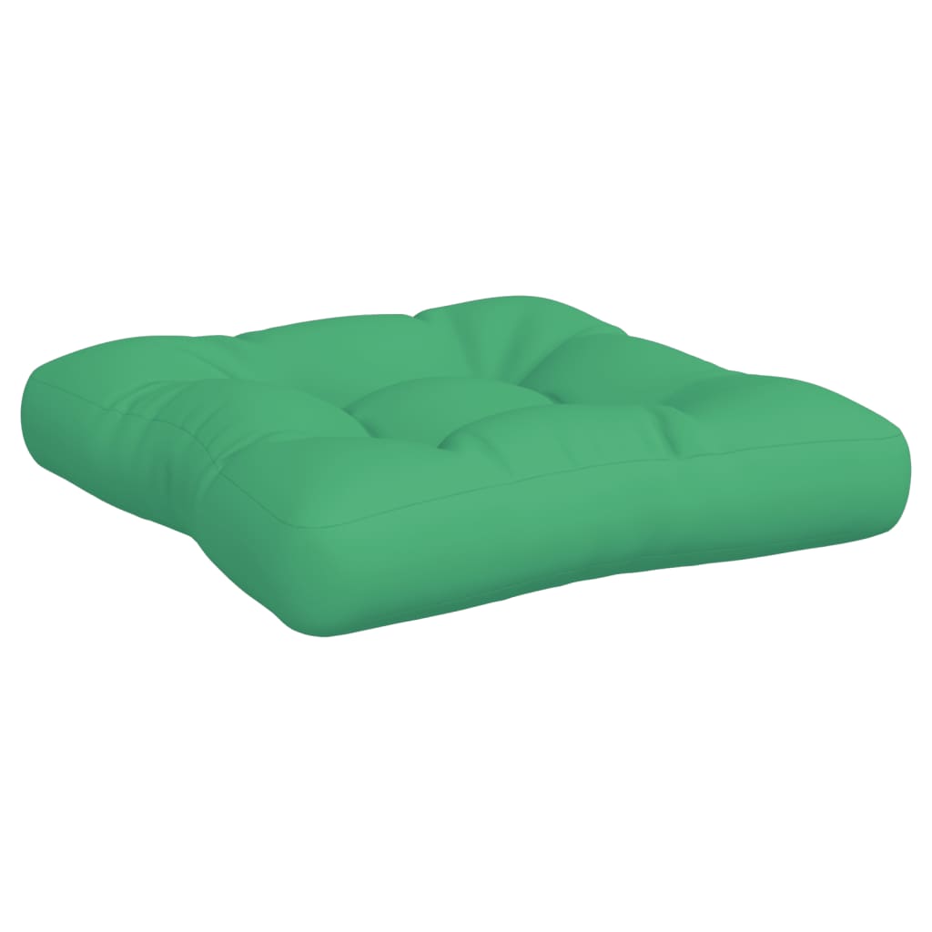 Palletkussens 3 st stof groen – afbeelding 5