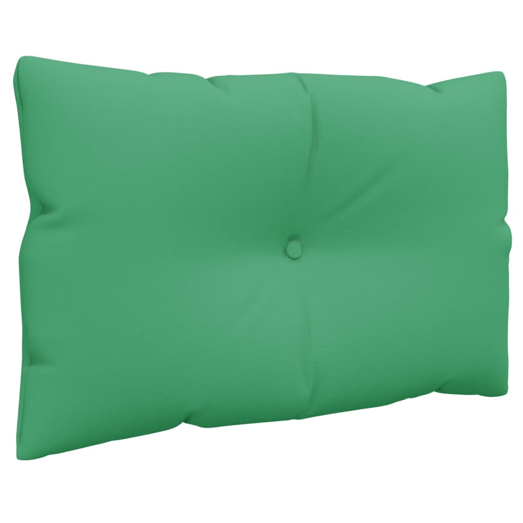 Palletkussens 3 st stof groen – afbeelding 6
