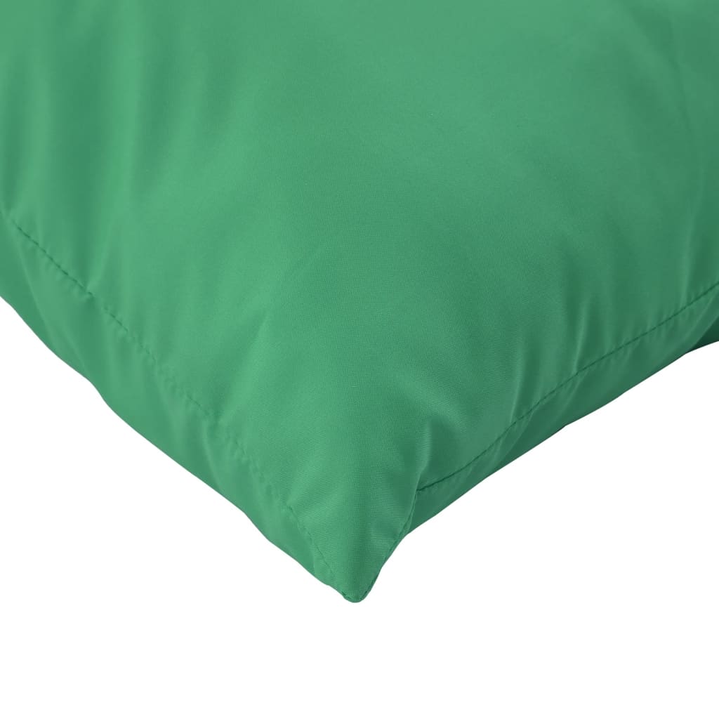 Palletkussens 3 st stof groen – afbeelding 8