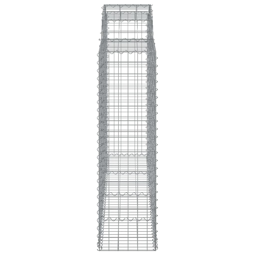 Schanskorven 30 st gewelfd 200x50x140/160 cm ijzer – afbeelding 5
