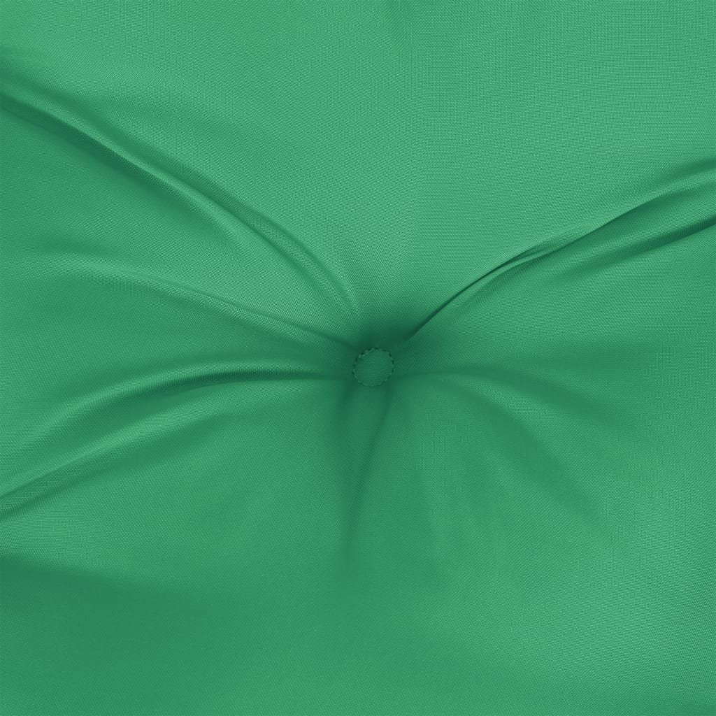 Stoelkussens 2 st 50x50x7 cm oxford stof groen – afbeelding 7