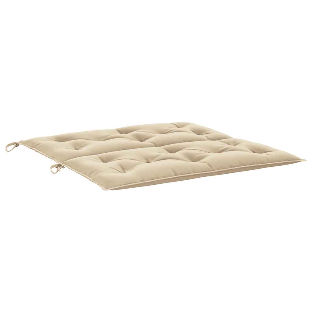 Tuinbankkussen 100x(50+50)x7 cm oxford stof beige – afbeelding 5