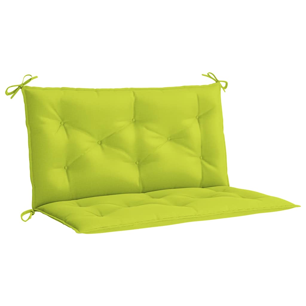 Tuinbankkussen 100x(50+50)x7 cm oxford stof felgroen – afbeelding 2