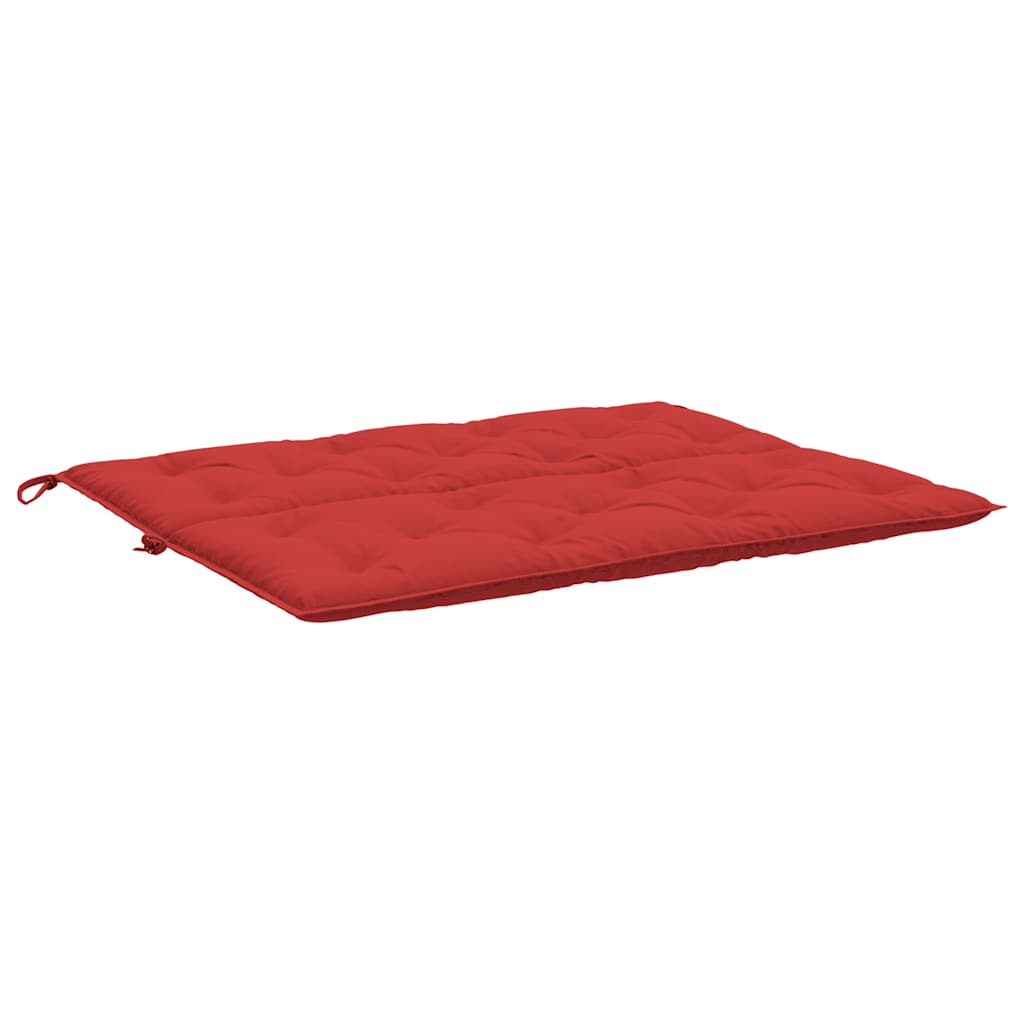 Tuinbankkussen 120x(50+50)x7 cm oxford stof rood – afbeelding 5
