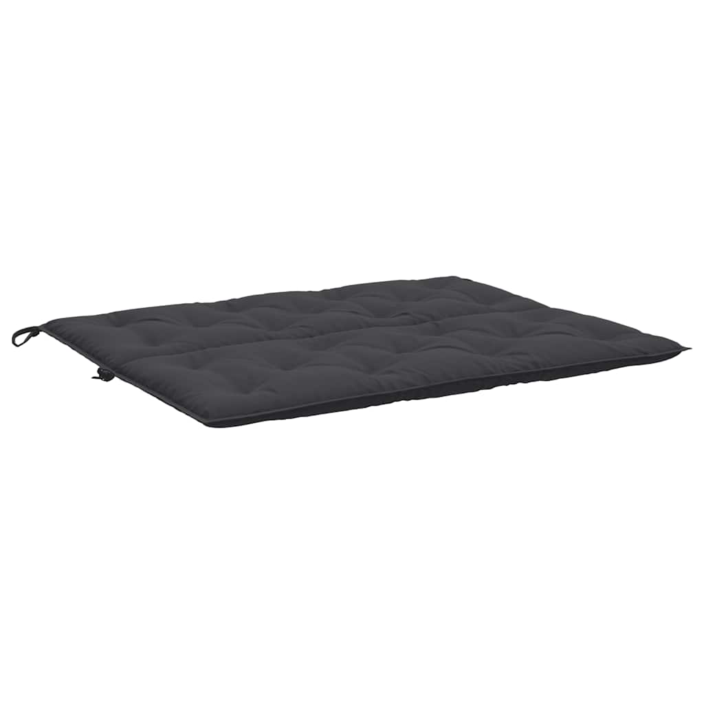 Tuinbankkussen 120x(50+50)x7 cm oxford stof zwart – afbeelding 5