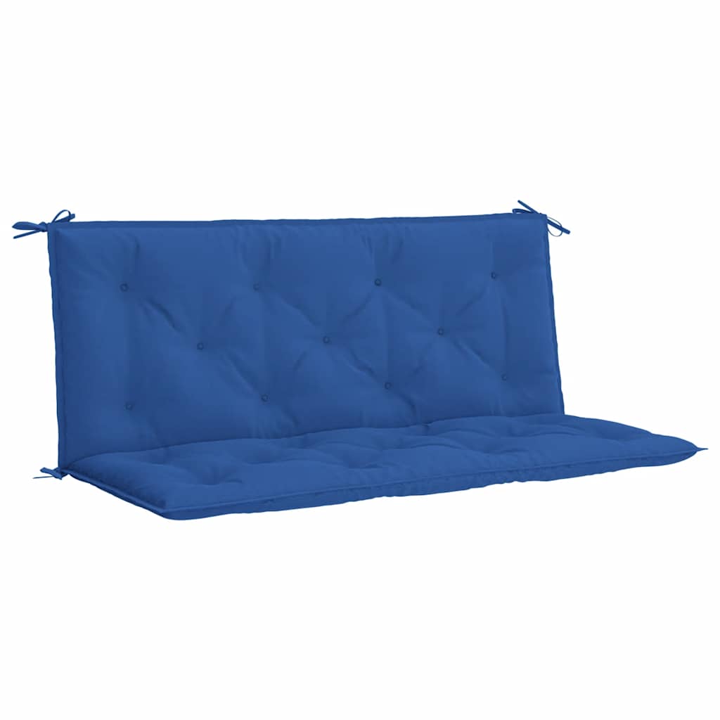 Tuinbankkussen 120x(50+50)x7 cm oxford stof blauw – afbeelding 2