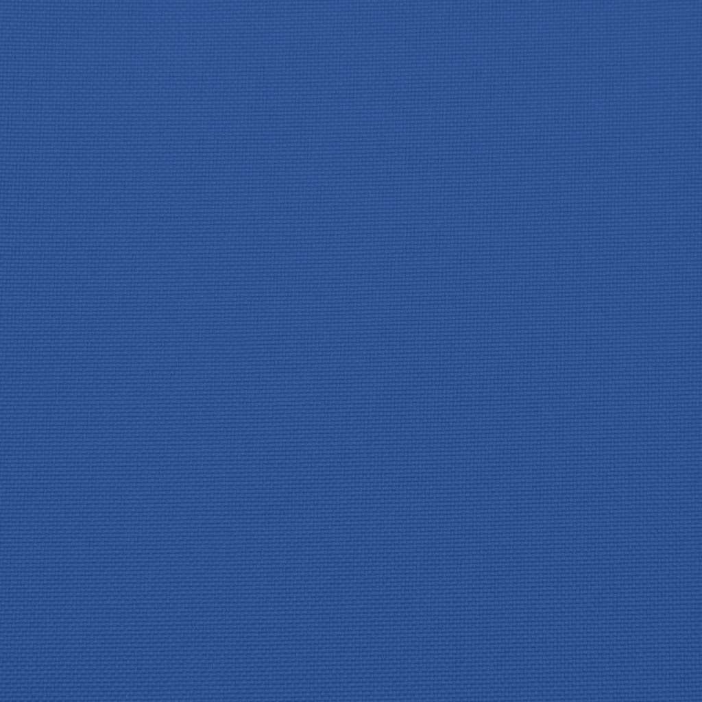 Tuinbankkussen 120x(50+50)x7 cm oxford stof blauw – afbeelding 8