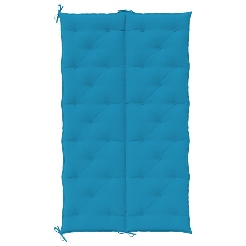 Tuinbankkussen 180x(50+50)x7 cm oxford stof lichtblauw – afbeelding 5