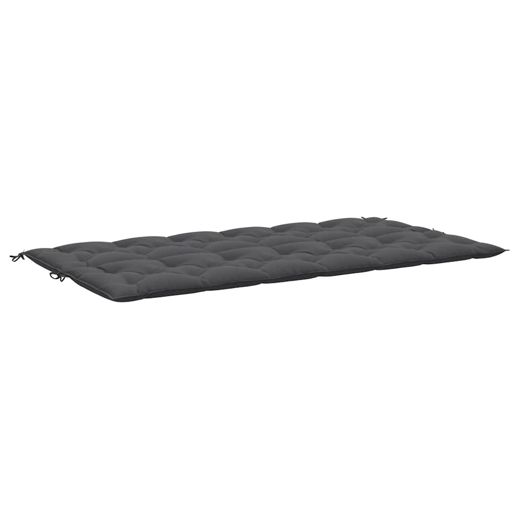 Tuinbankkussen 200x(50+50)x7 cm oxford stof antracietkleurig – afbeelding 4