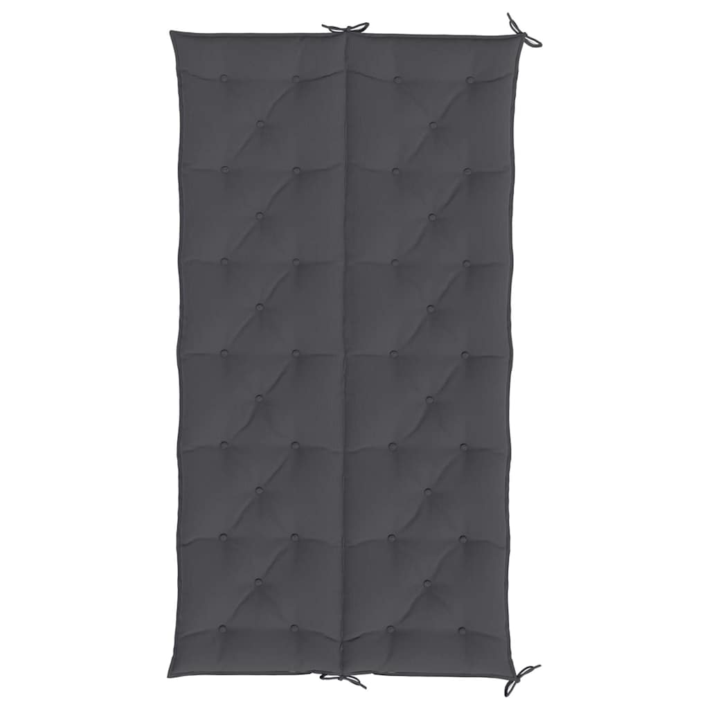 Tuinbankkussen 200x(50+50)x7 cm oxford stof antracietkleurig – afbeelding 5