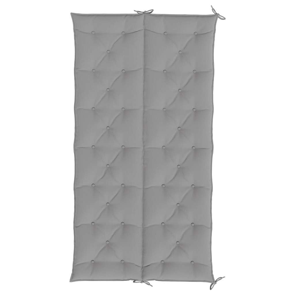 Tuinbankkussen 200x(50+50)x7 cm oxford stof grijs – afbeelding 6