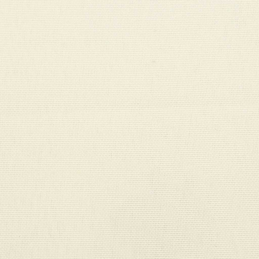 Tuinbankkussen 200x(50+50)x7 cm oxford stof crèmewit – afbeelding 7