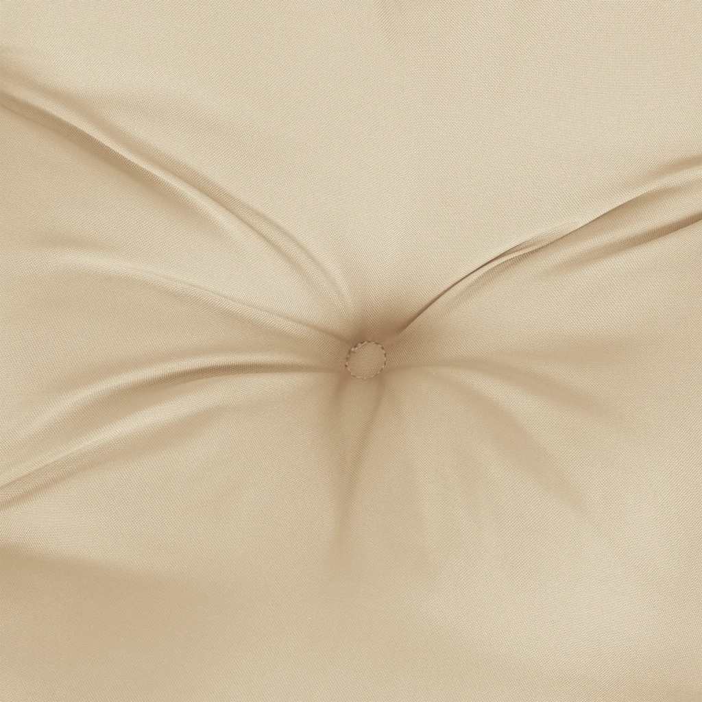 Tuinbankkussen 200x(50+50)x7 cm oxford stof beige – afbeelding 6