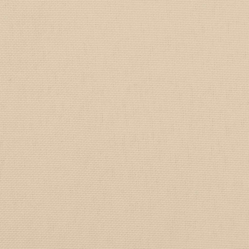 Tuinbankkussen 200x(50+50)x7 cm oxford stof beige – afbeelding 7