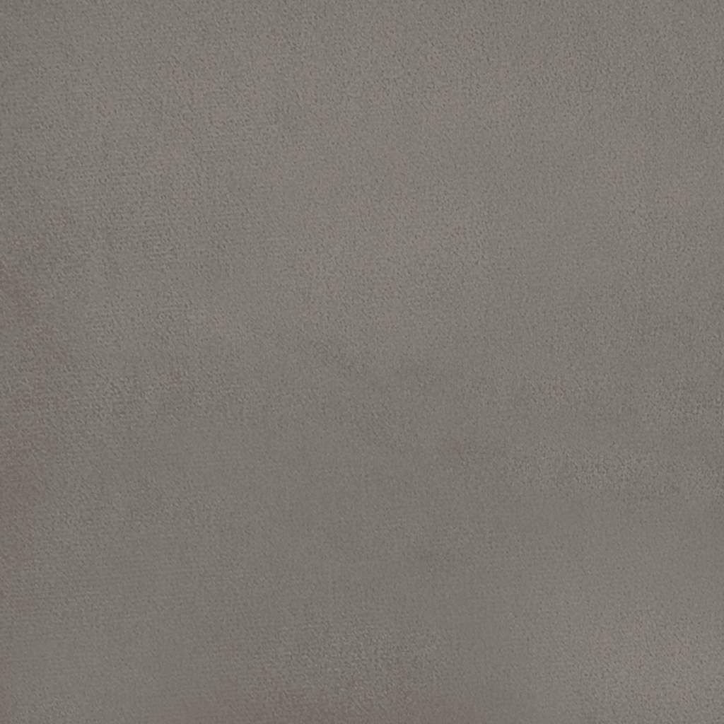 Tweezitsbank met kussens 120 cm fluweel lichtgrijs – afbeelding 6