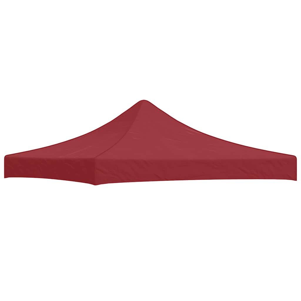 Partytentdak 270 g/m² 3x3 m bordeauxrood
