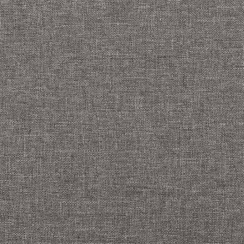 Tweezitsbank met kussens 140 cm stof donkergrijs – afbeelding 6