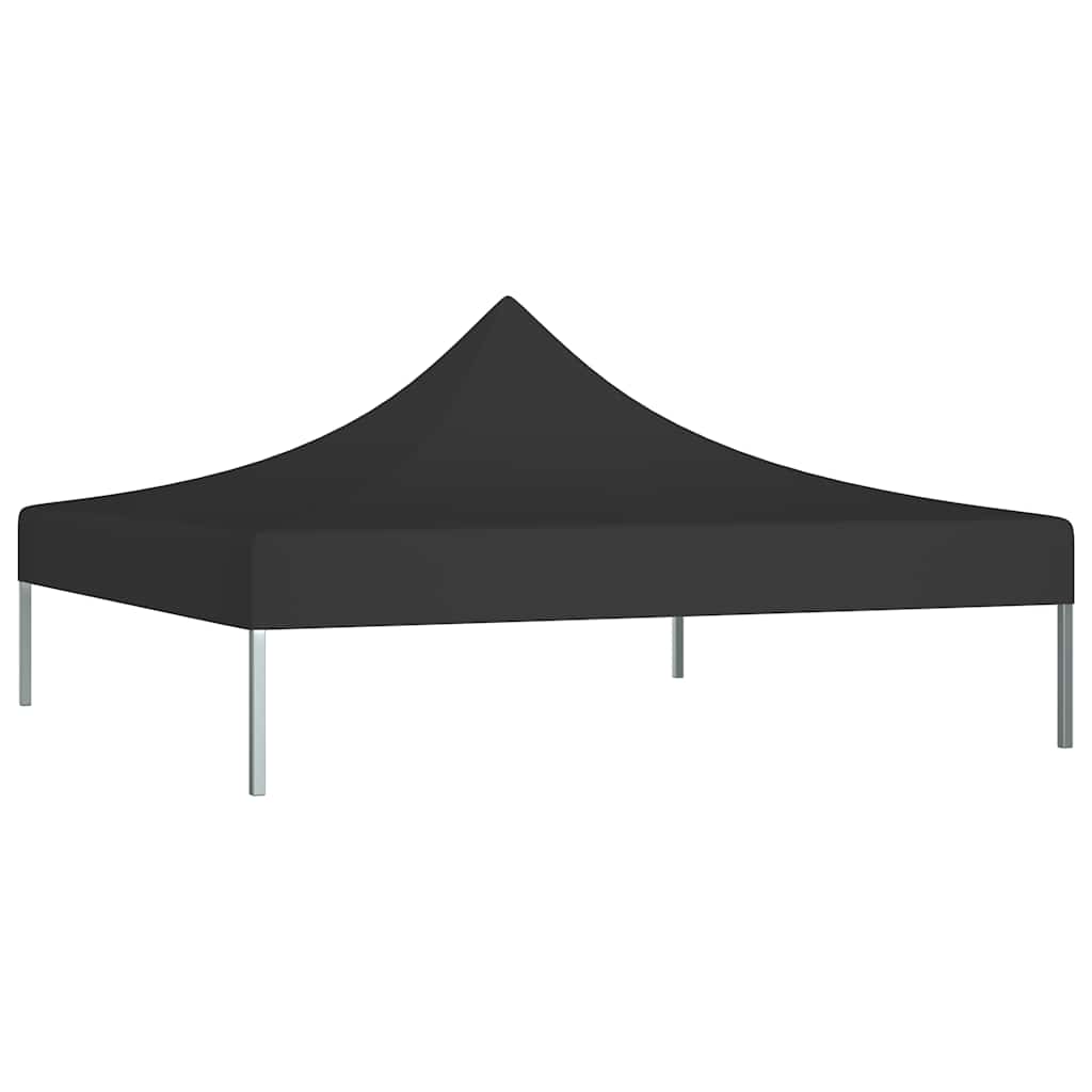 Partytentdak 270 g/m² 3x3 m zwart – afbeelding 2