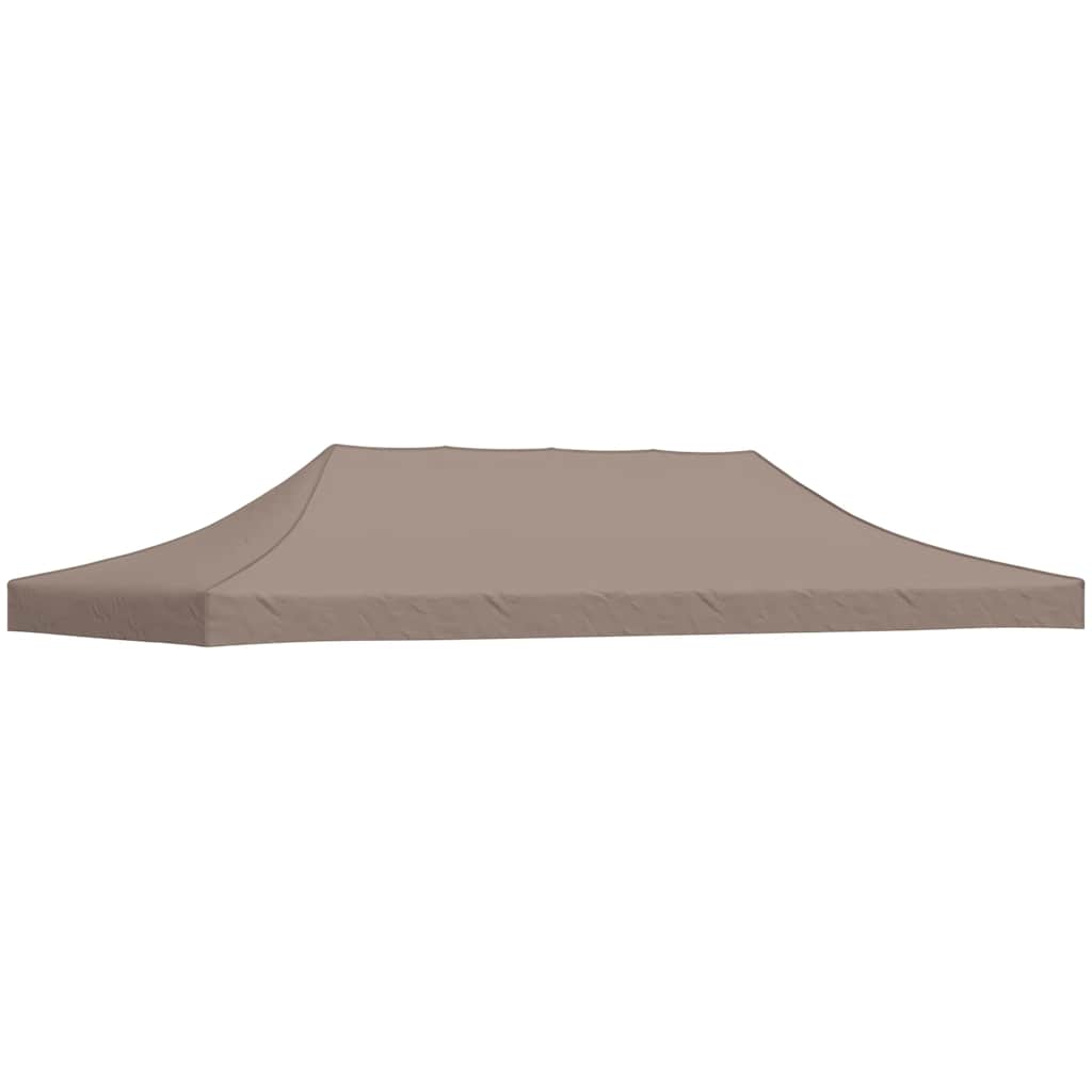 Partytentdak 270 g/m² 6x3 m taupe