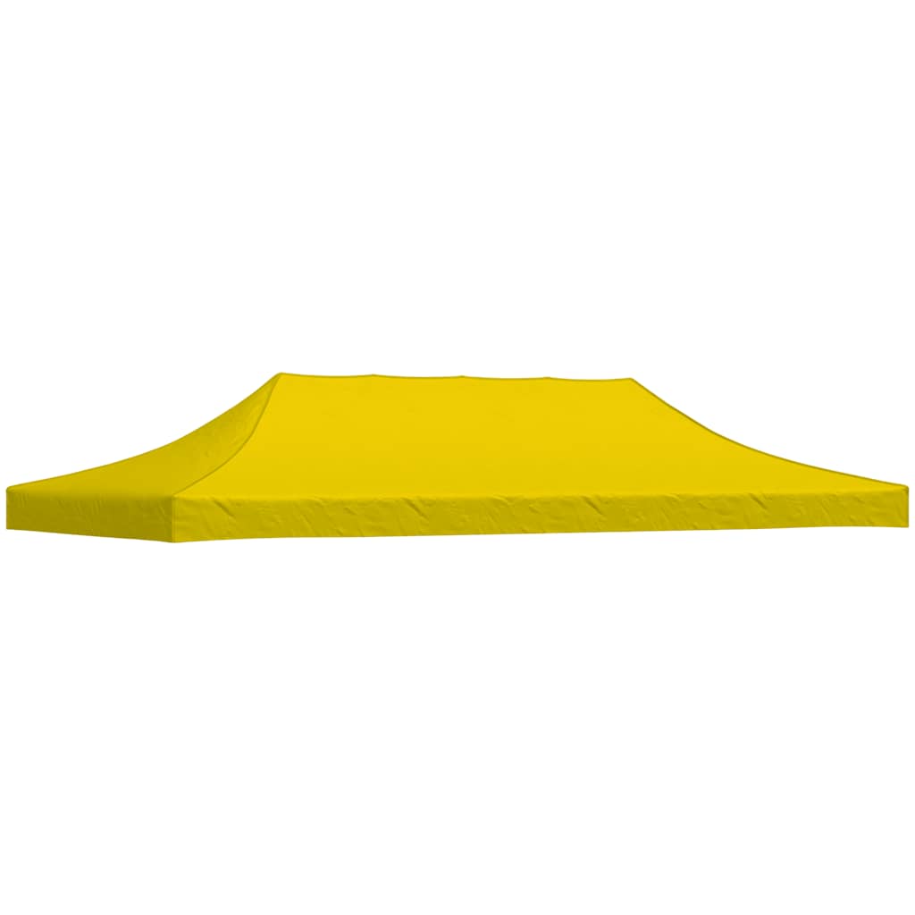 Partytentdak 270 g/m² 6x3 m geel