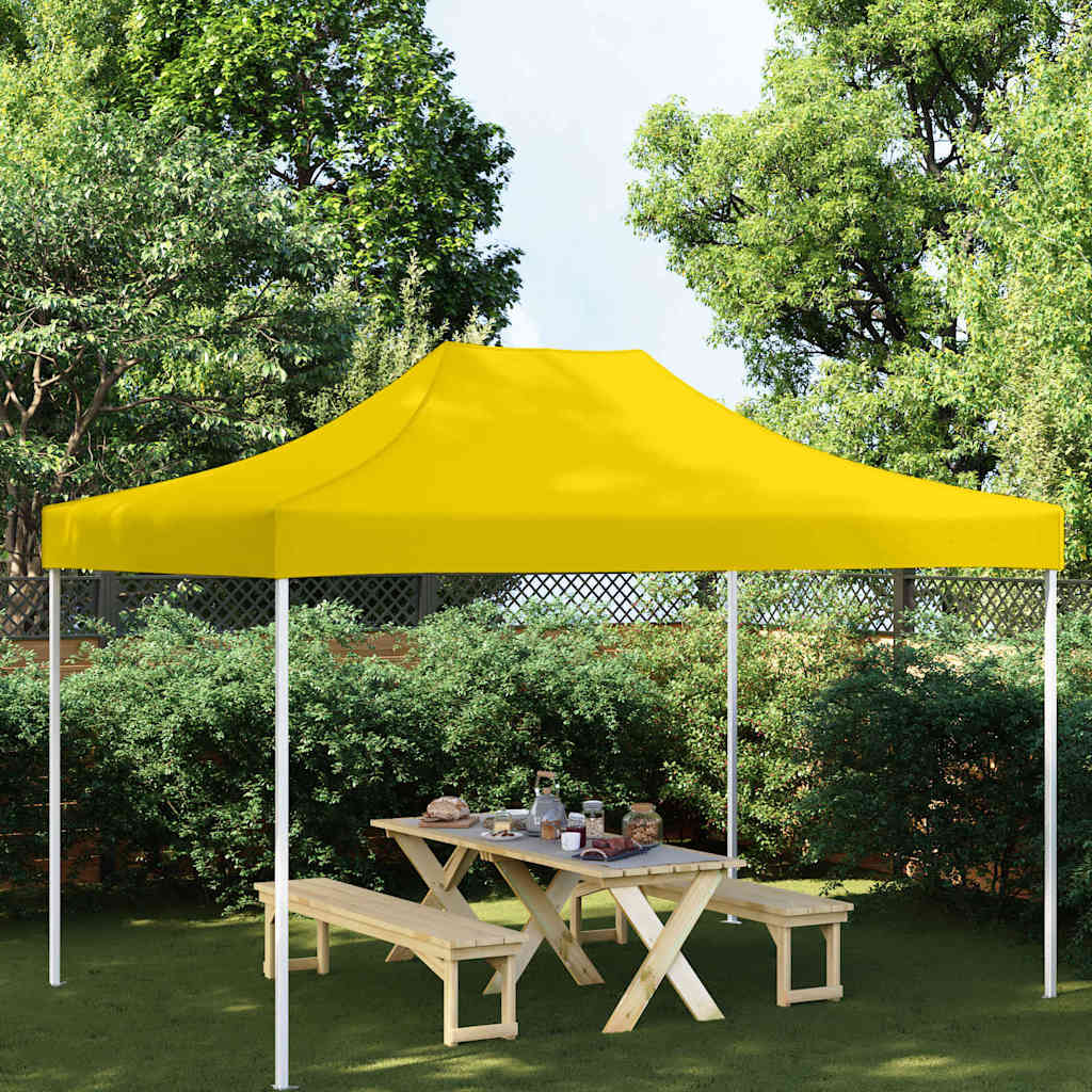 Partytentdak 270 g/m² 4x3 m geel