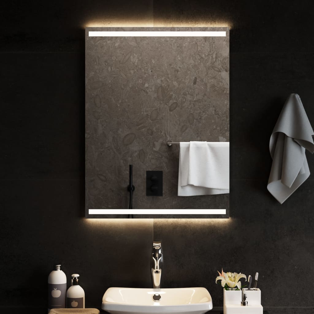 Badkamerspiegel LED 60x80 cm – afbeelding 1