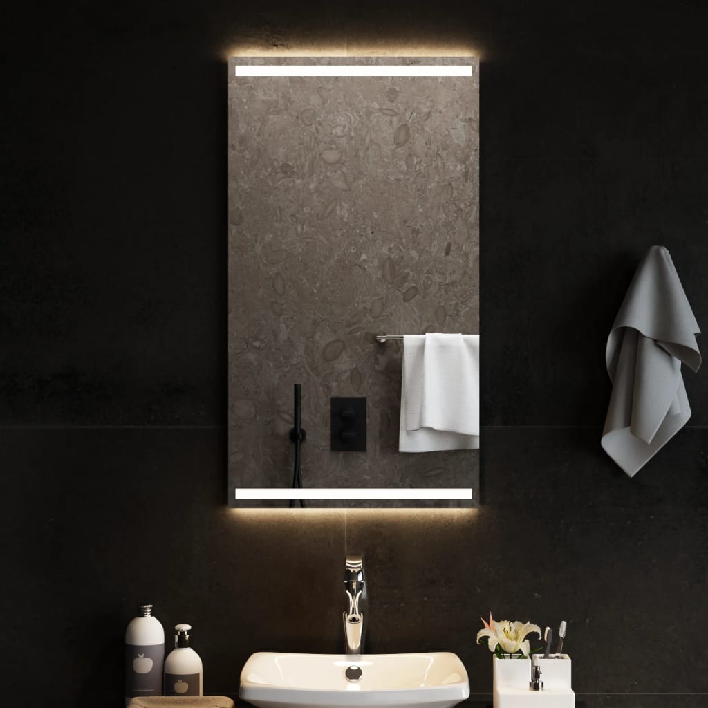Badkamerspiegel LED 50x90 cm – afbeelding 1