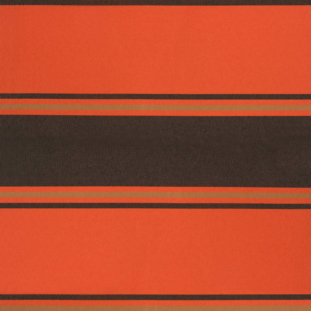 Luifel uittrekbaar 3,5x2,5 m stof en aluminium oranje en bruin – afbeelding 8