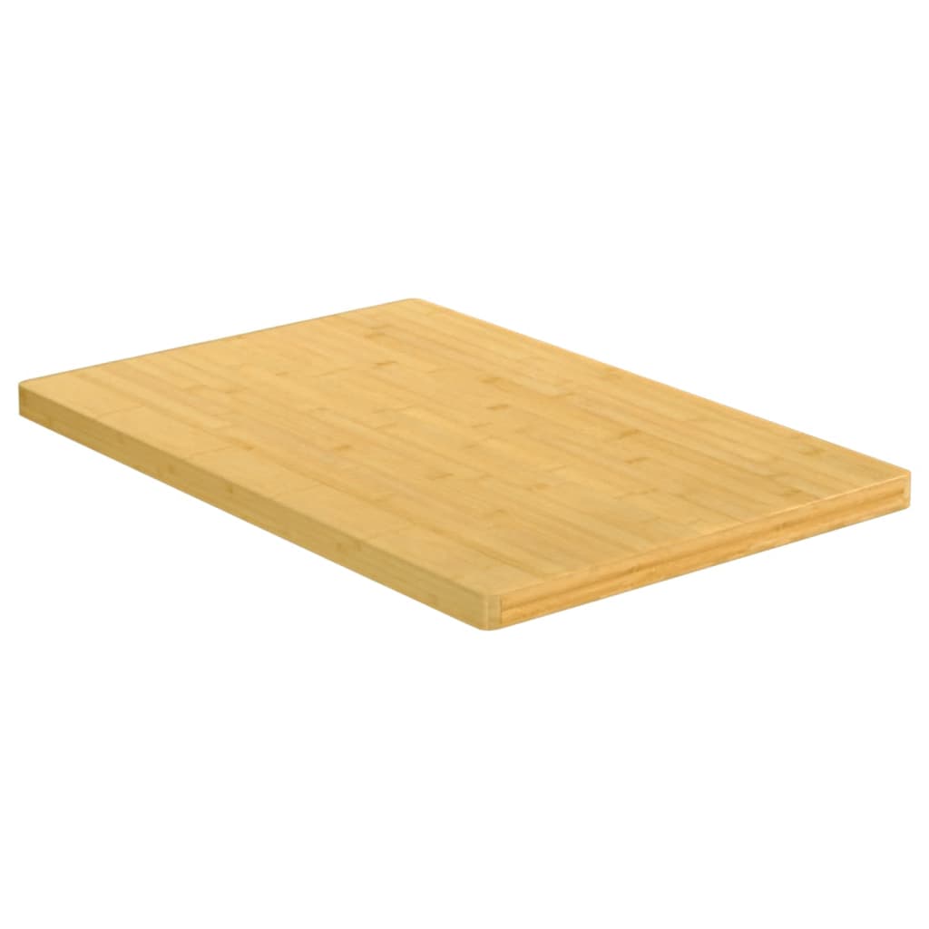 Tafelblad 60x100x2,5 cm bamboe – afbeelding 2