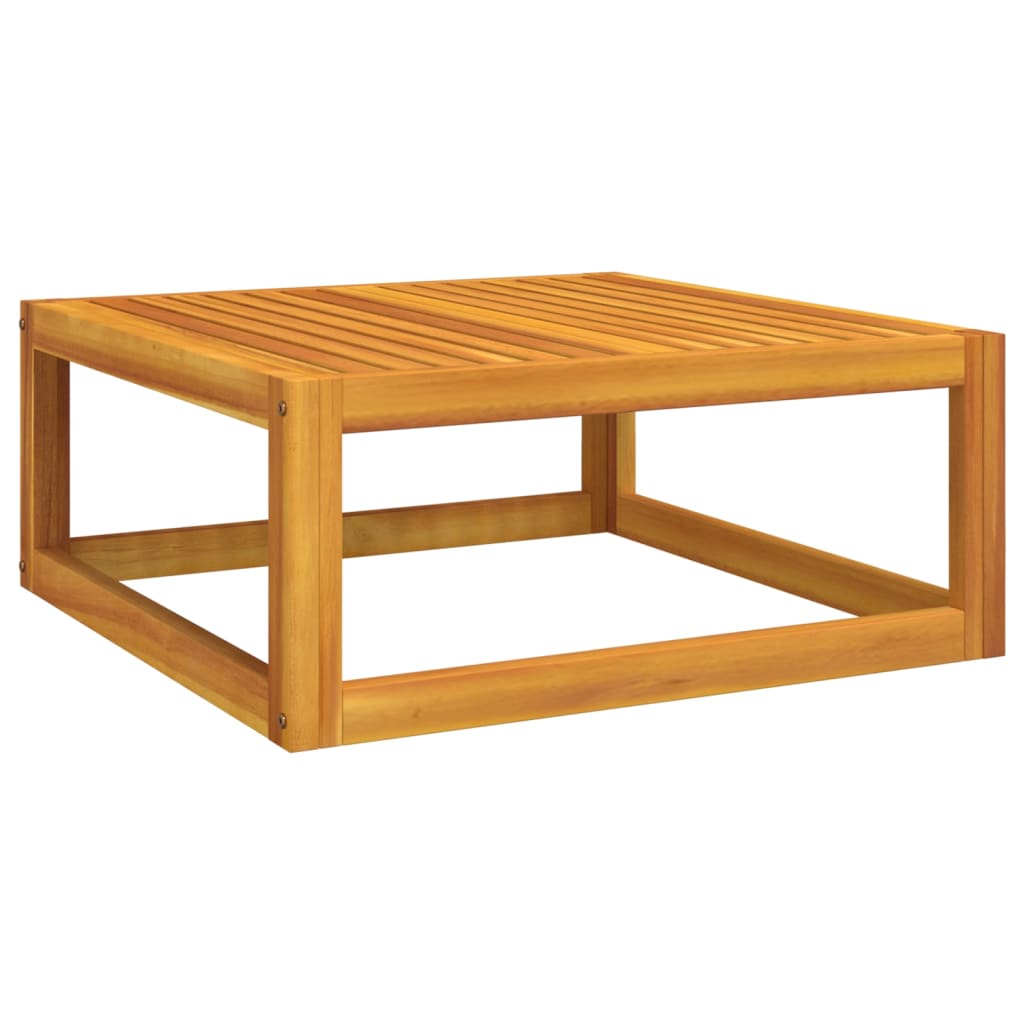 6-delige Loungeset met taupe kussens massief hout – afbeelding 7