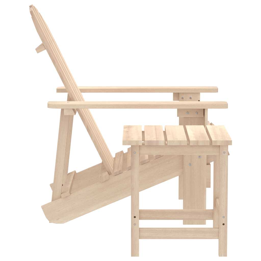 Tuinstoel Adirondack met tafel massief vurenhout – afbeelding 5