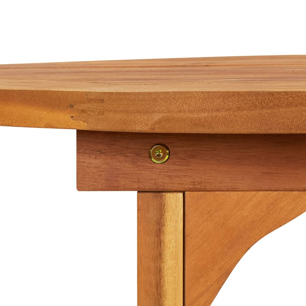 Tuintafel 280x90x75 cm massief acaciahout – afbeelding 5