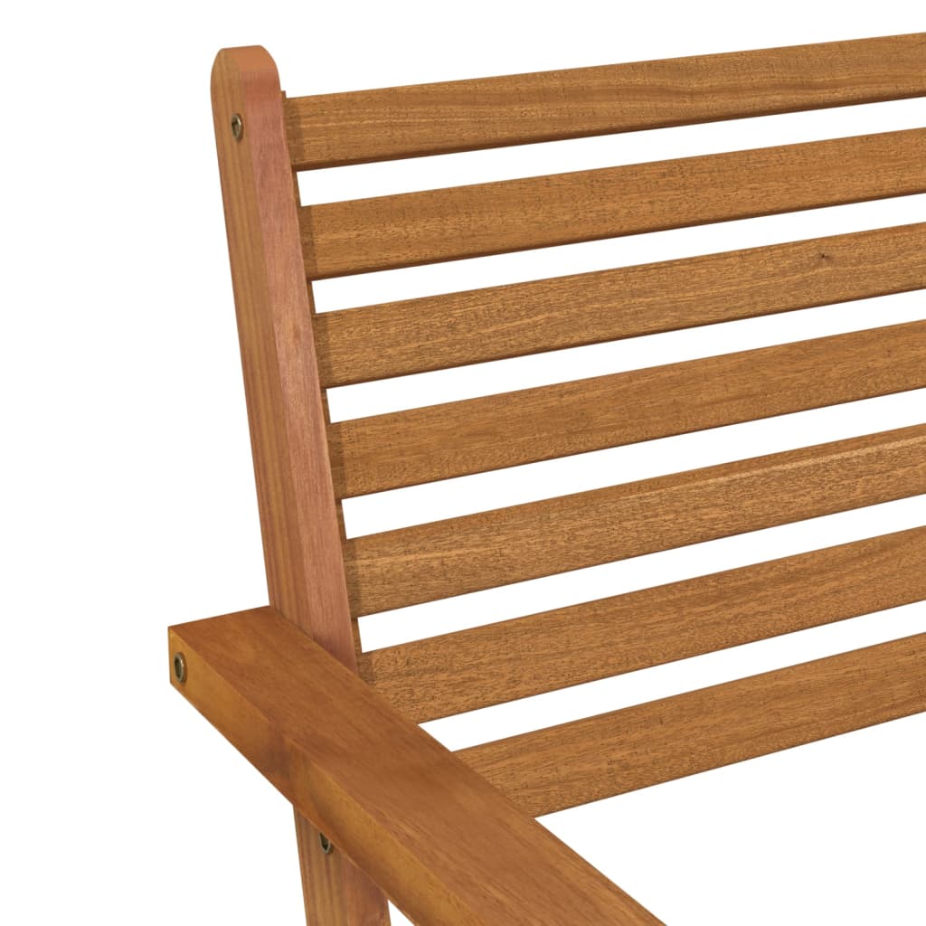 Tuinstoelen 2 st massief acaciahout – afbeelding 7