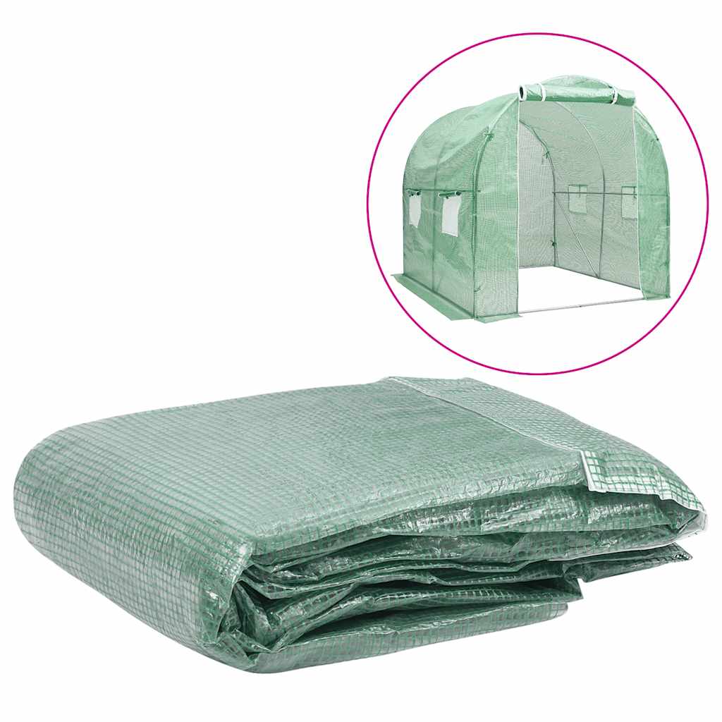 Kashoes vervangend (4 m²) 200x200x200 cm groen – afbeelding 1