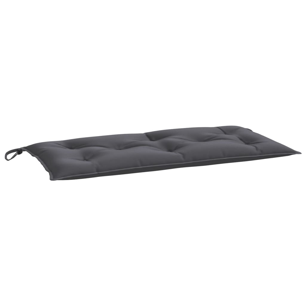 Tuinbankkussen 110x50x7 cm oxford stof antracietkleurig – afbeelding 2