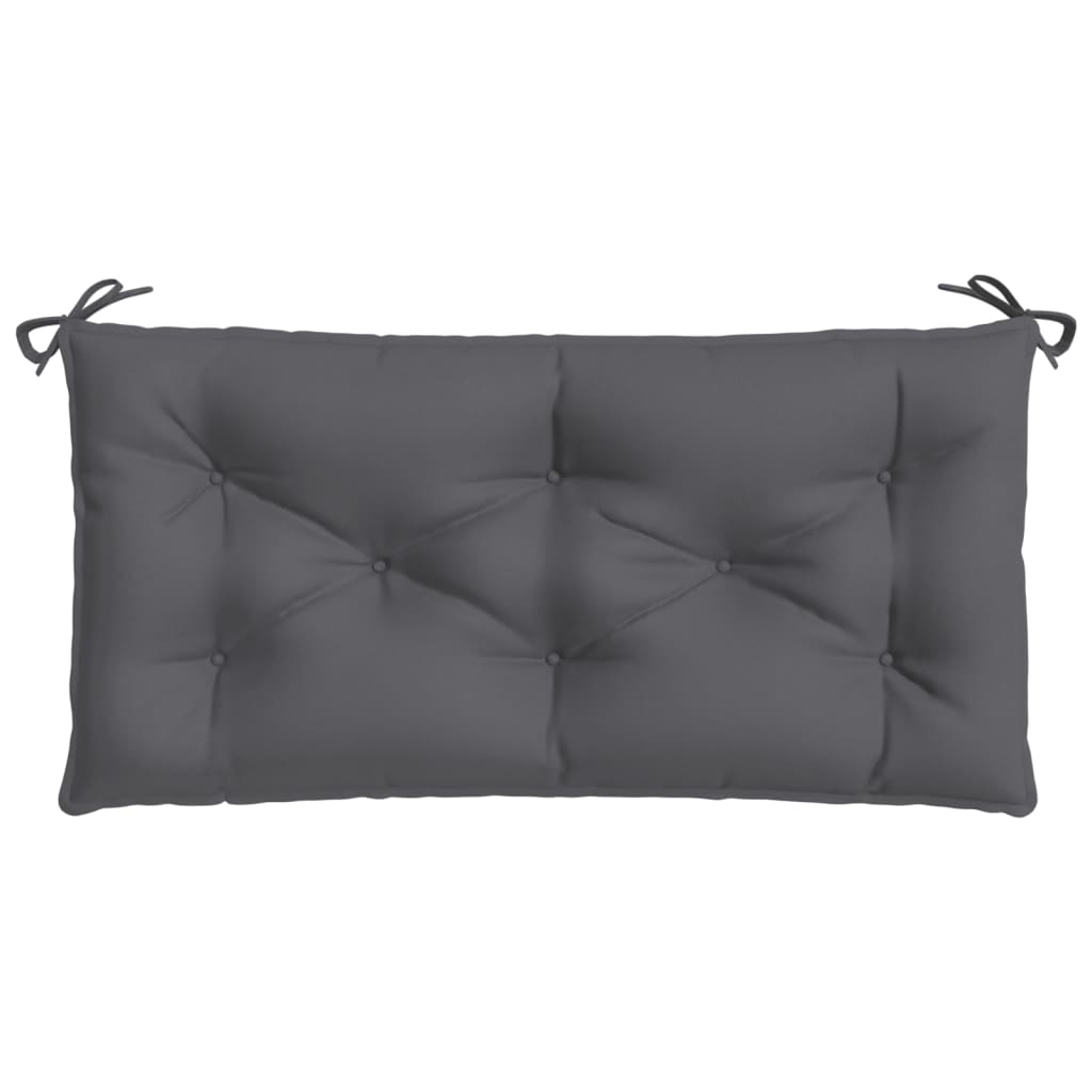 Tuinbankkussen 110x50x7 cm oxford stof antracietkleurig – afbeelding 4