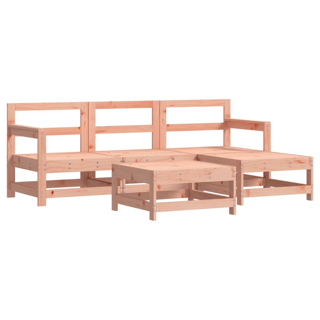 5-delige Loungeset massief douglashout – afbeelding 2