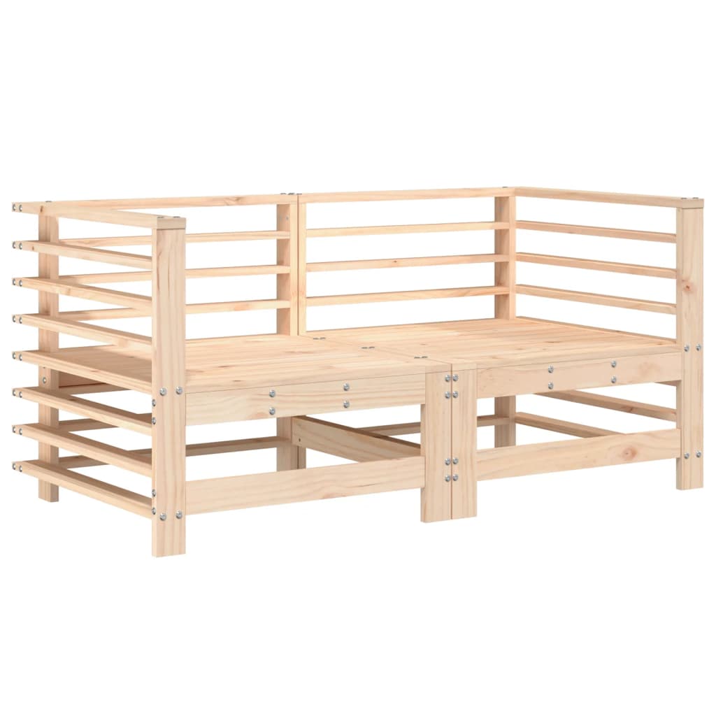 6-delige Loungeset massief grenenhout – afbeelding 3