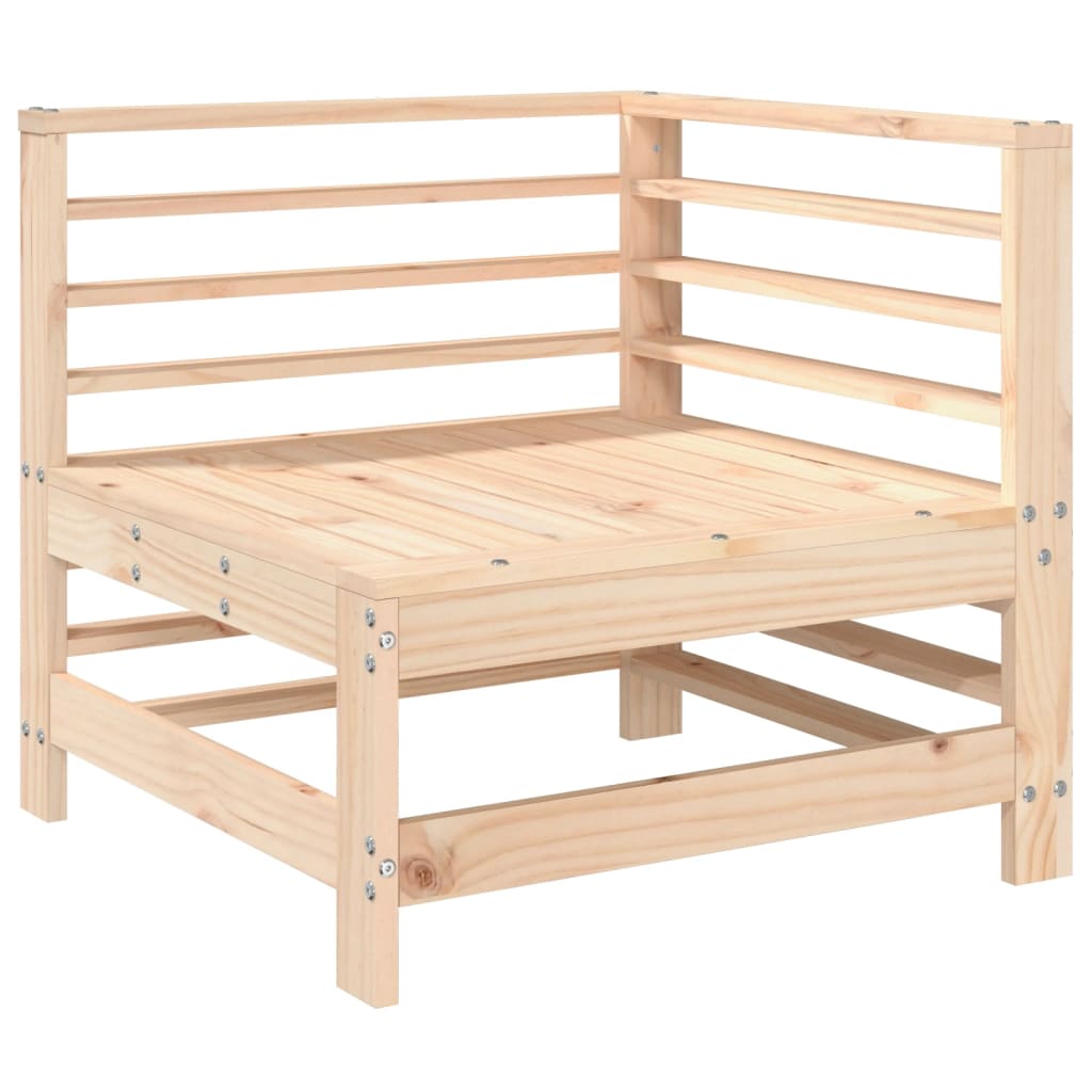 6-delige Loungeset massief grenenhout – afbeelding 4