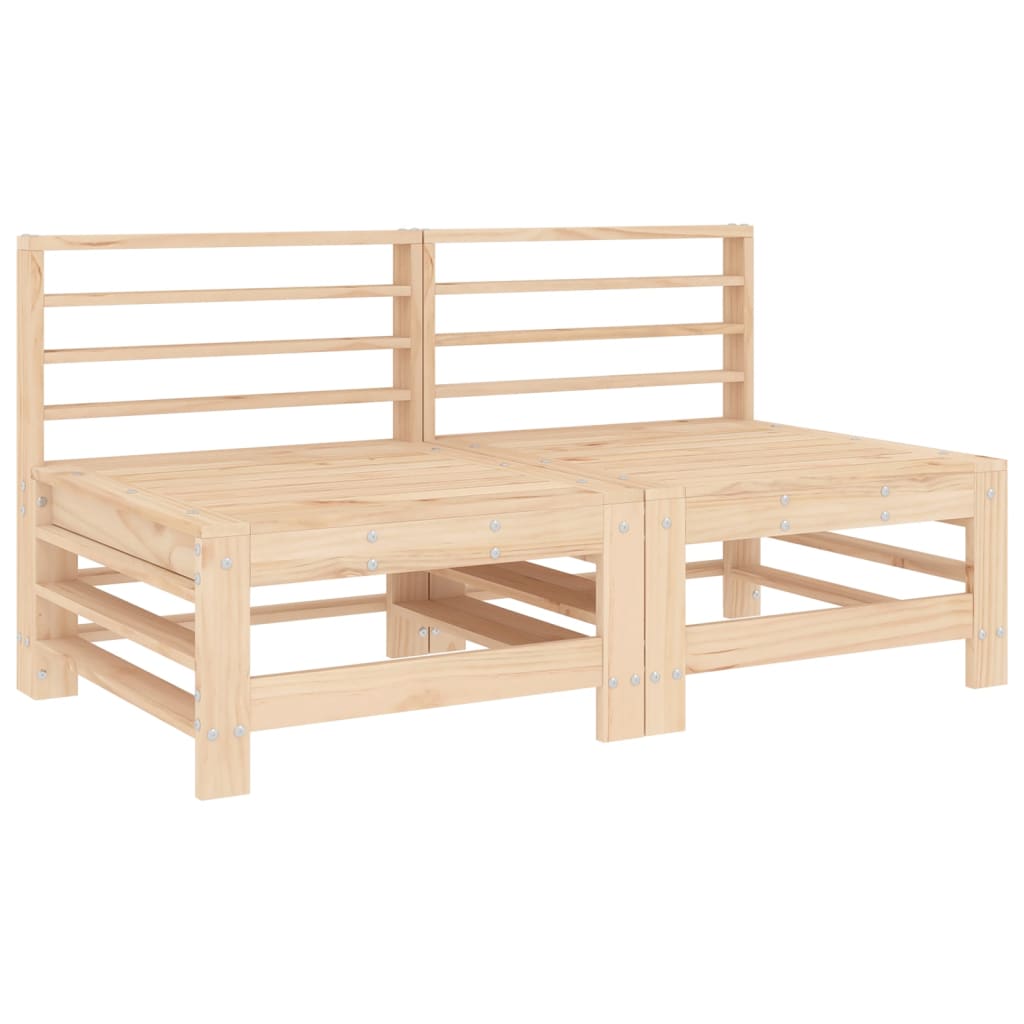 6-delige Loungeset massief grenenhout – afbeelding 5