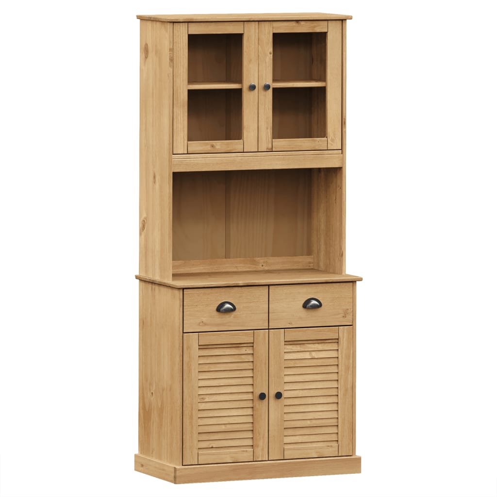 Hoge kast VIGO 78x40x175 cm massief grenenhout – afbeelding 2