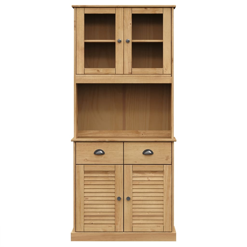 Hoge kast VIGO 78x40x175 cm massief grenenhout – afbeelding 5