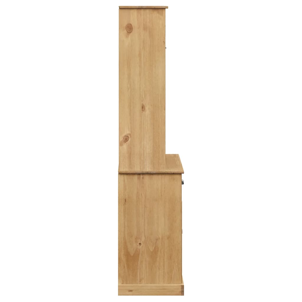 Hoge kast VIGO 78x40x175 cm massief grenenhout – afbeelding 6